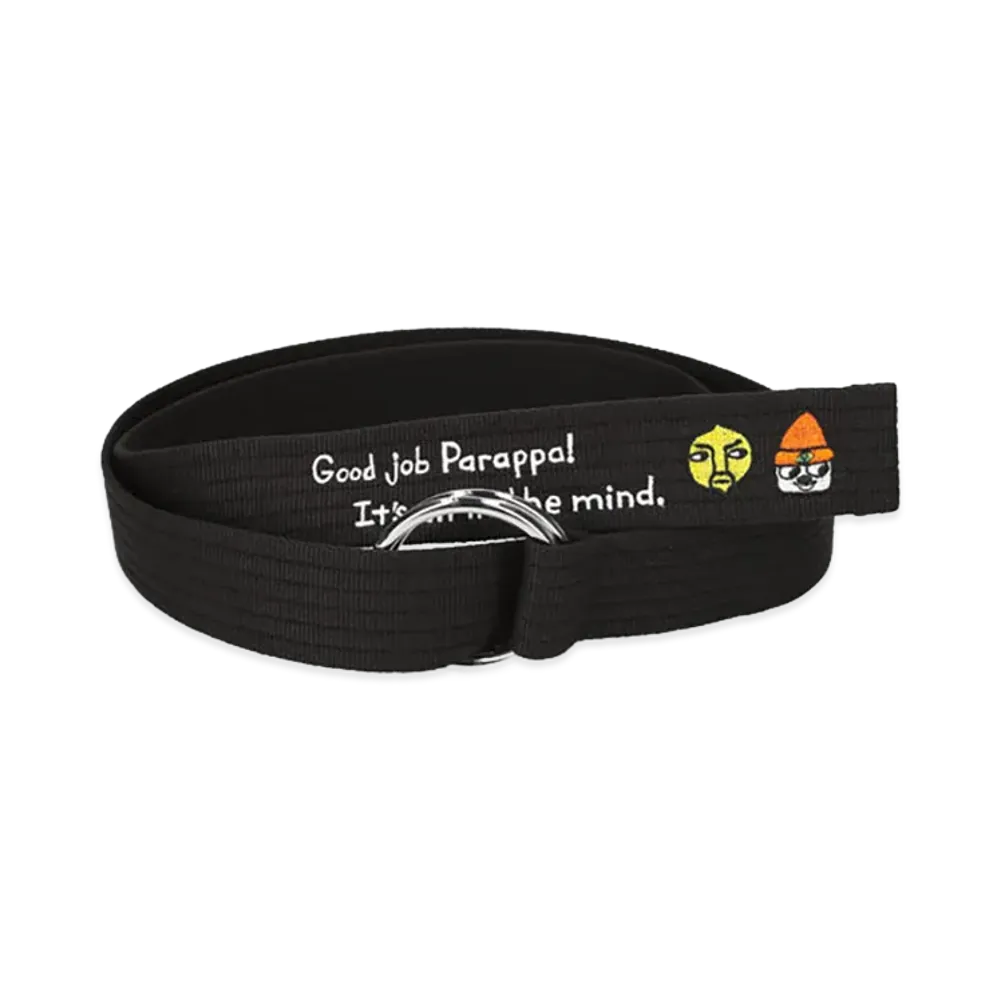 WIND AND SEA x Parappa The Rapper Black Obi Belt "Black"