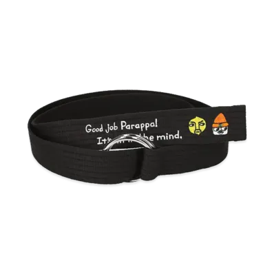 WIND AND SEA x Parappa The Rapper Black Obi Belt "Black"