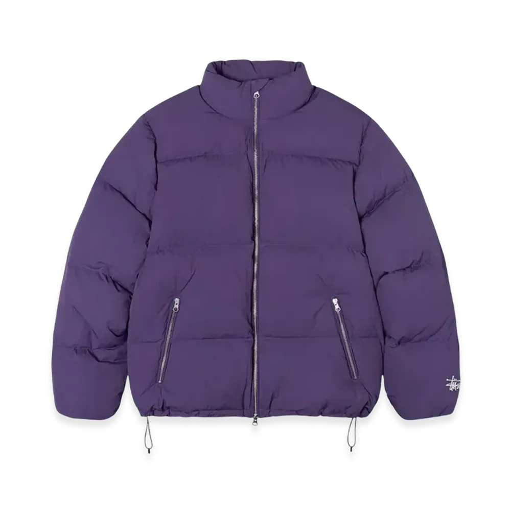 Stussy Down Puffer Nylon "Purple"