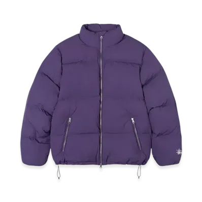 Stussy Down Puffer Nylon "Purple"