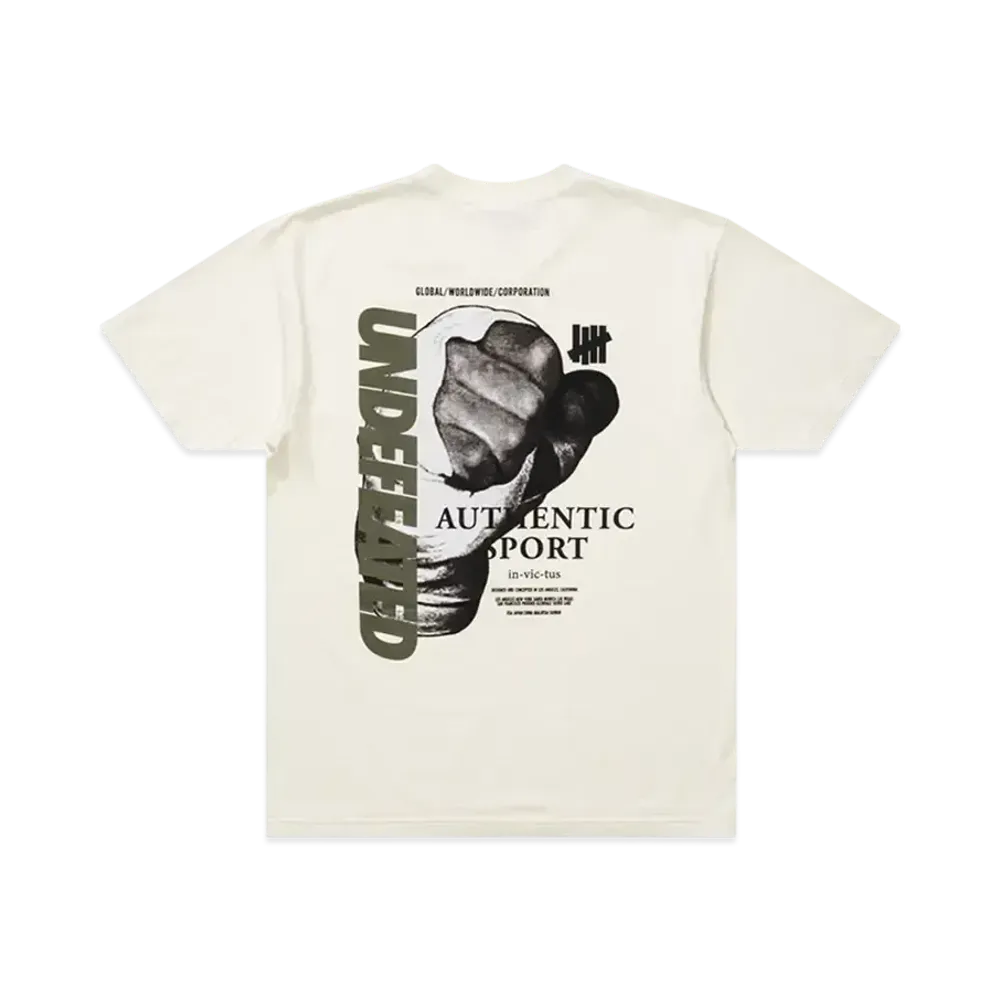 UNDEFEATED Fist S/S Tee "Off White"