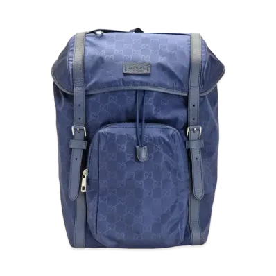 GUCCI Backpack GG Nylon "Navy"
