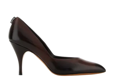 MIU MIU Women's Leather Pumps "Brown"