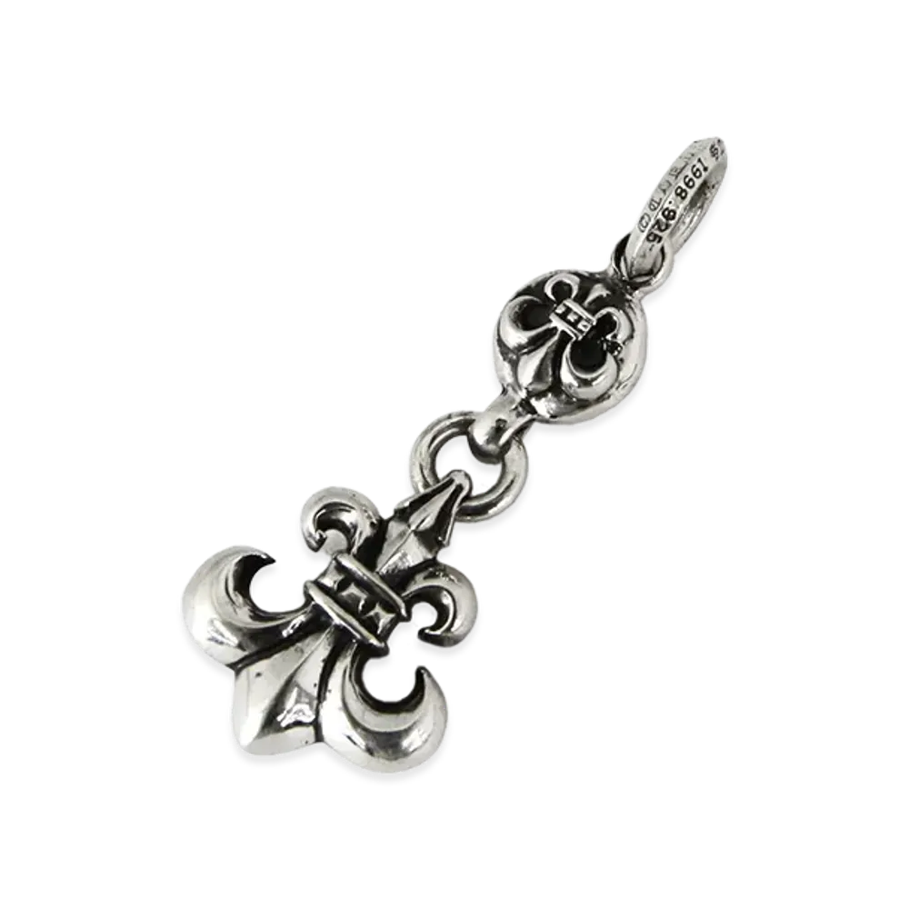 Chrome Hearts 1 Ball BS Flare Charm "Silver"
