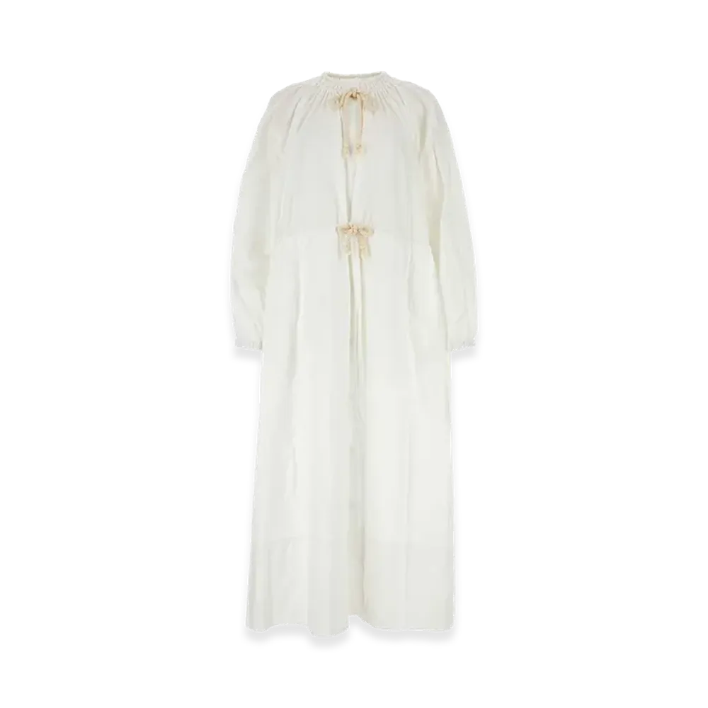 Jil Sander Women's Cotton Dress "White"