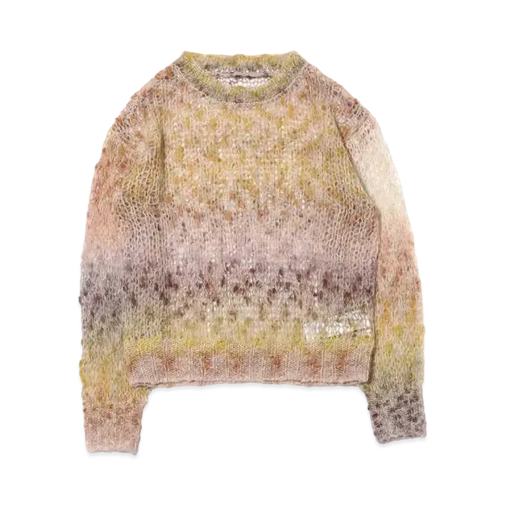 atmos pink Colorful Skin Knit Top "Beige"