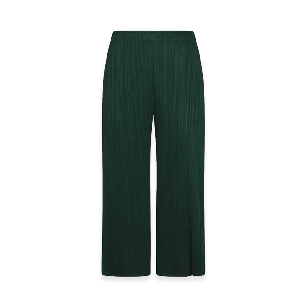 PLEATS PLEASE ISSEY MIYAKE Women's Trousers "Green"