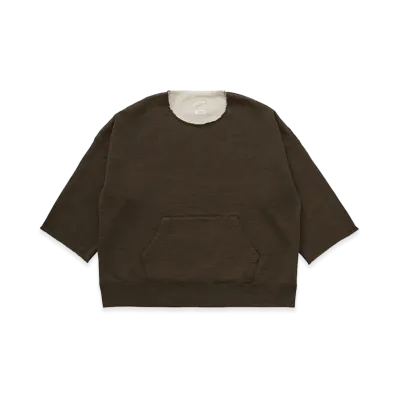visvim Burrow Dual Sweat (Superfine) "Olive"