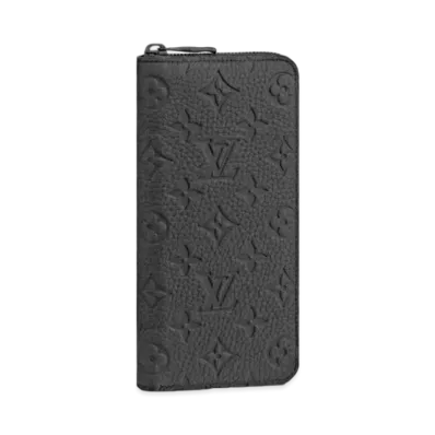 Louis Vuitton Zippy Wallet Vertical Taurillon Monogram "Noir"