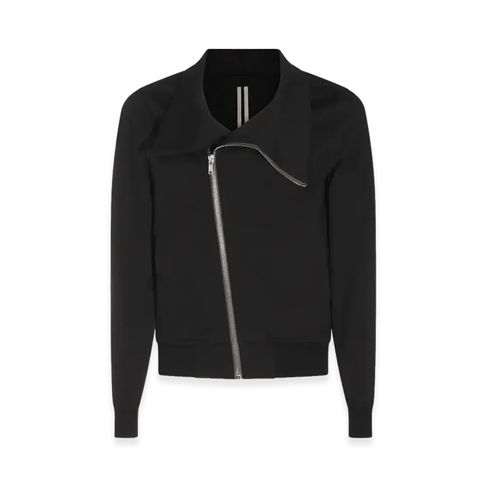 Rick Owens Bauhaus Zippered Sweatshirt "Black"