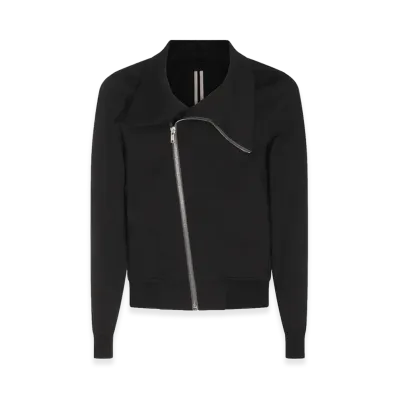 Rick Owens Bauhaus Zippered Sweatshirt "Black"