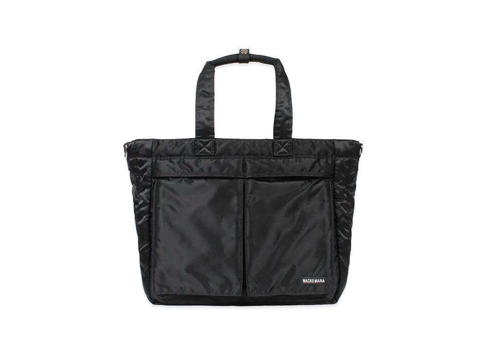WACKO MARIA x Speak Easy Nylon 12 Inch Record Bag "Black"