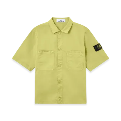 Stone Island 1200033 Supima Cotton Twill Stretch-TC "Fern Green"