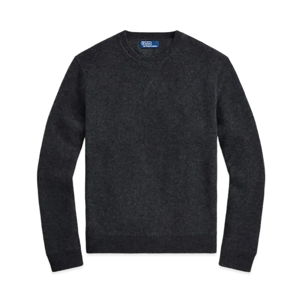 Polo Ralph Lauren Washable Cashmere Crew Neck Sweater "Gray"