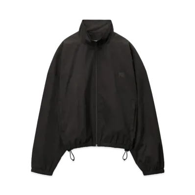 Alexander Wang Nylon Coach Track Jacket "Black"