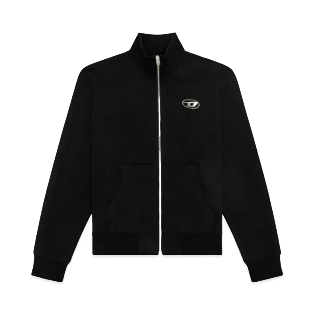 Diesel Sweatshirt Zip Up "Black"