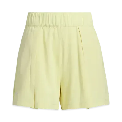 adidas Golf GO-TO Pleated Shorts "Powder Yellow"