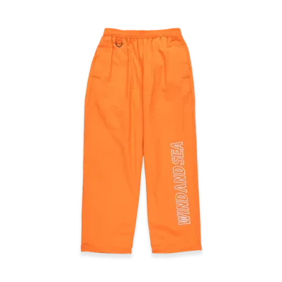 WIND AND SEA Big Logo Track Pants "Orange"
