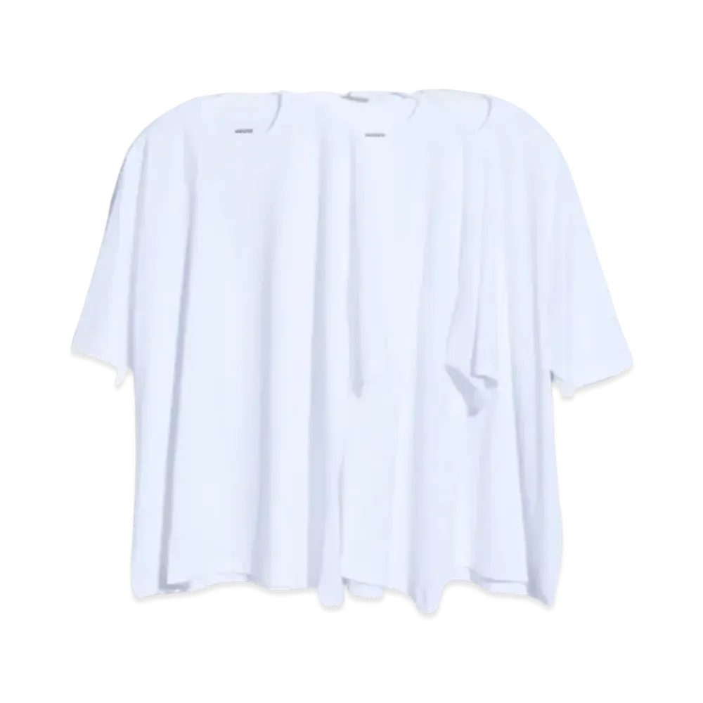 Everyone Three Pack Tee Shirts "White"