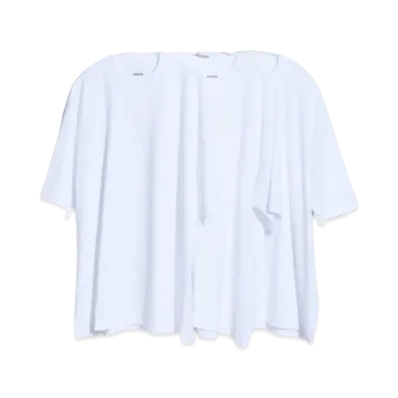 Everyone Three Pack Tee Shirts "White"