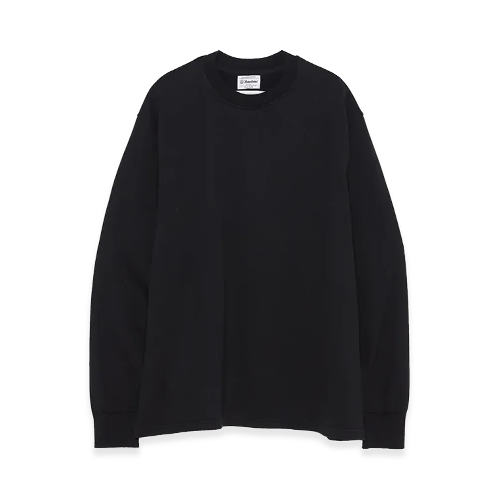 nanamica x Yonetomi Us Sea Island Yoko-Marudo Knit L/S Tee "Black"