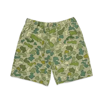 HUMAN MADE x KAWS Made Camo Shorts "Green"