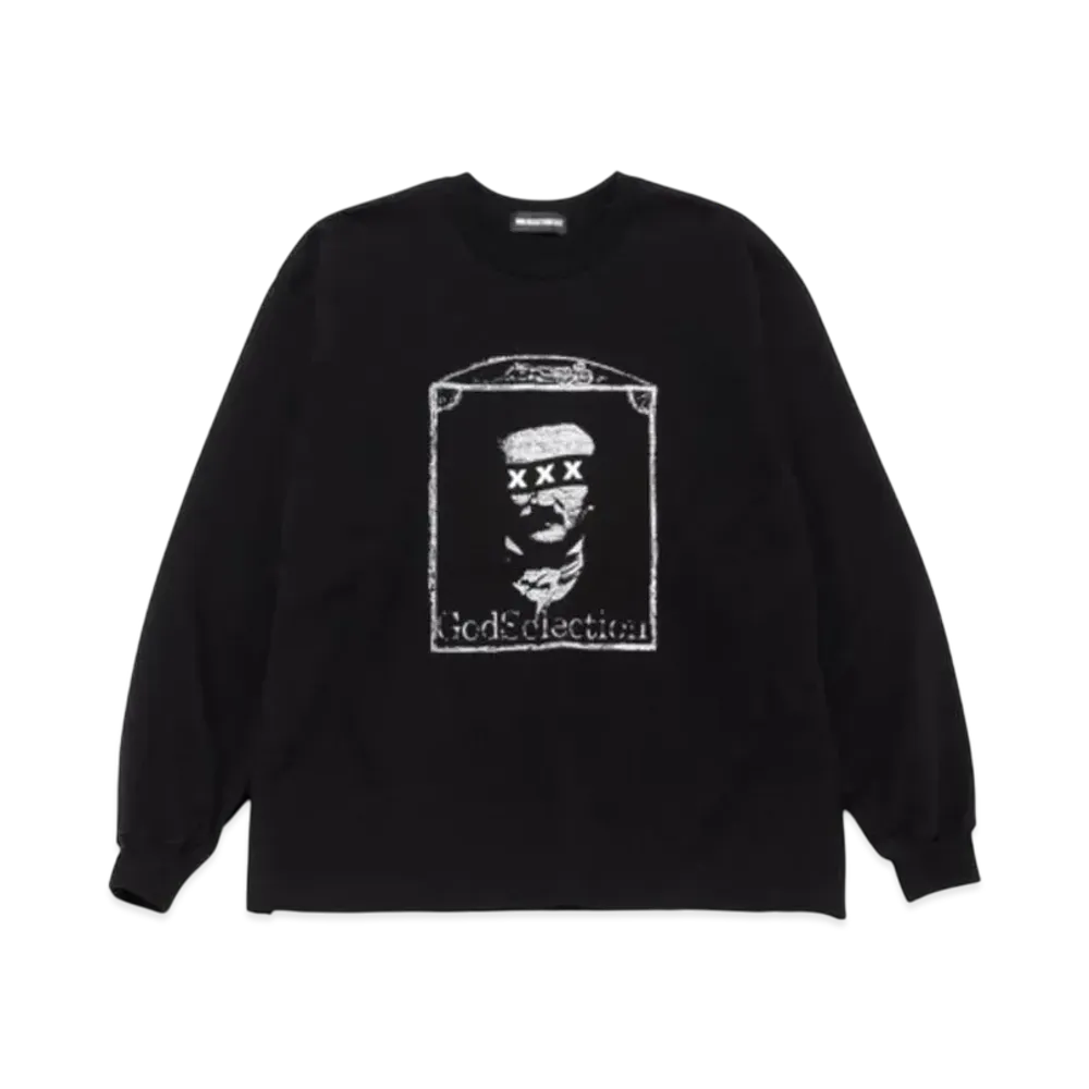GOD SELECTION XXX Long Sleeve T-shirt GX-A25-LT-05 "Black"