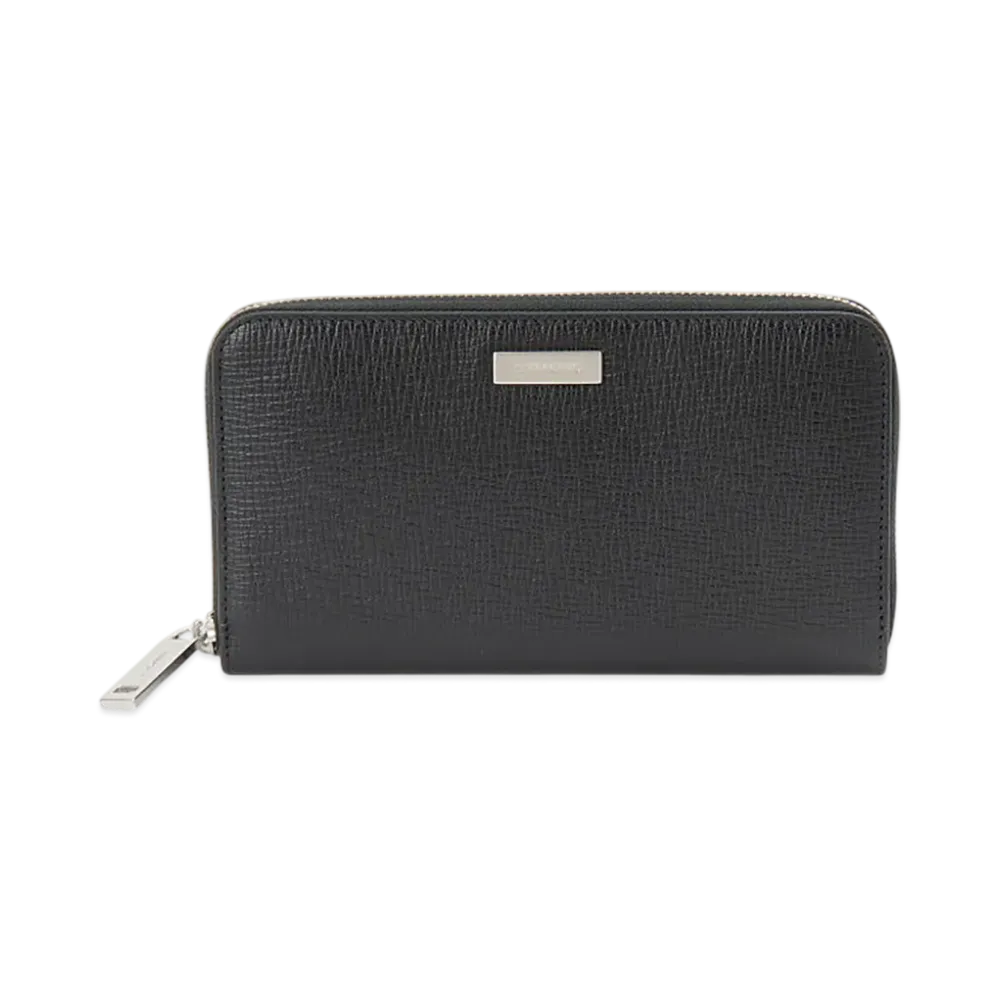 Salvatore Ferragamo Men's Long Wallet "Black"