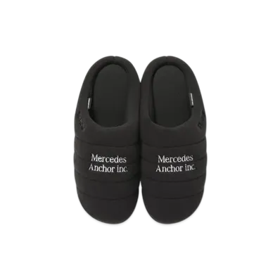 Mercedes Anchor inc. Fleece Subu Sandles "Black"