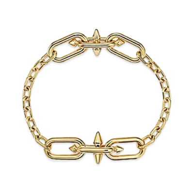 Tiffany & Co. Titan by Pharrell Williams Medium Link Station Bracelet "Yellow Gold"
