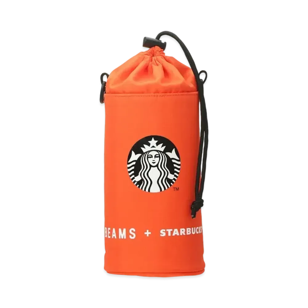 BEAMS x STARBUCKS Bottle Holder "Orange"
