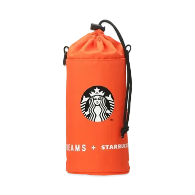 BEAMS x STARBUCKS Bottle Holder "Orange"