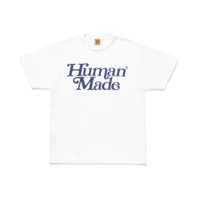 HUMAN MADE Girls Don't Cry at HUMAN MADE 1928 T-Shirt #1824 "White" / VERDY