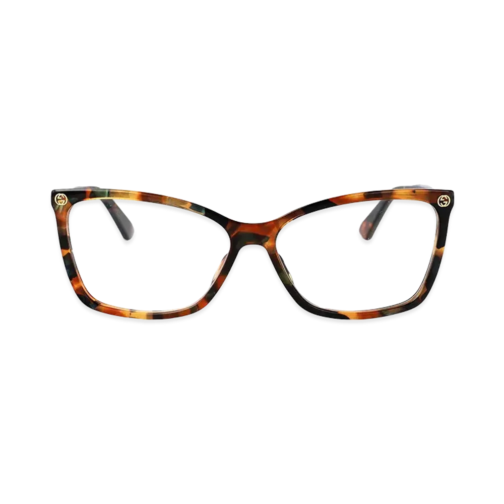 GUCCI Women's Glasses "Brown"