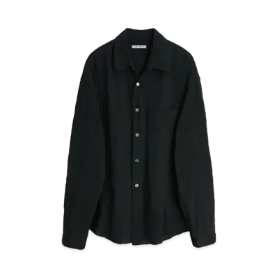 OUR LEGACY Coco Shirt Air Cotton "Washed Black"