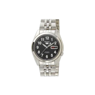 SEIKO Five Black Automatic Watch "Black"