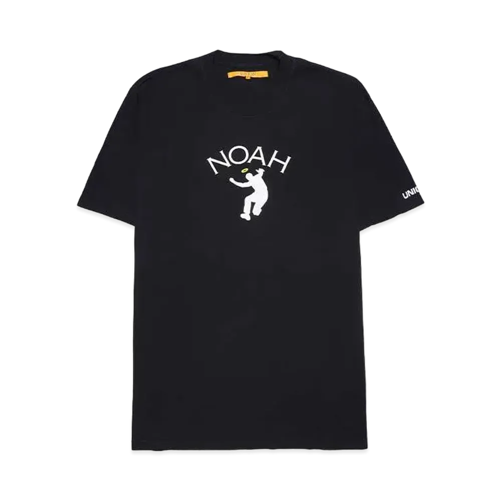 UNION NOAH Logo Lockup Tee "Black"