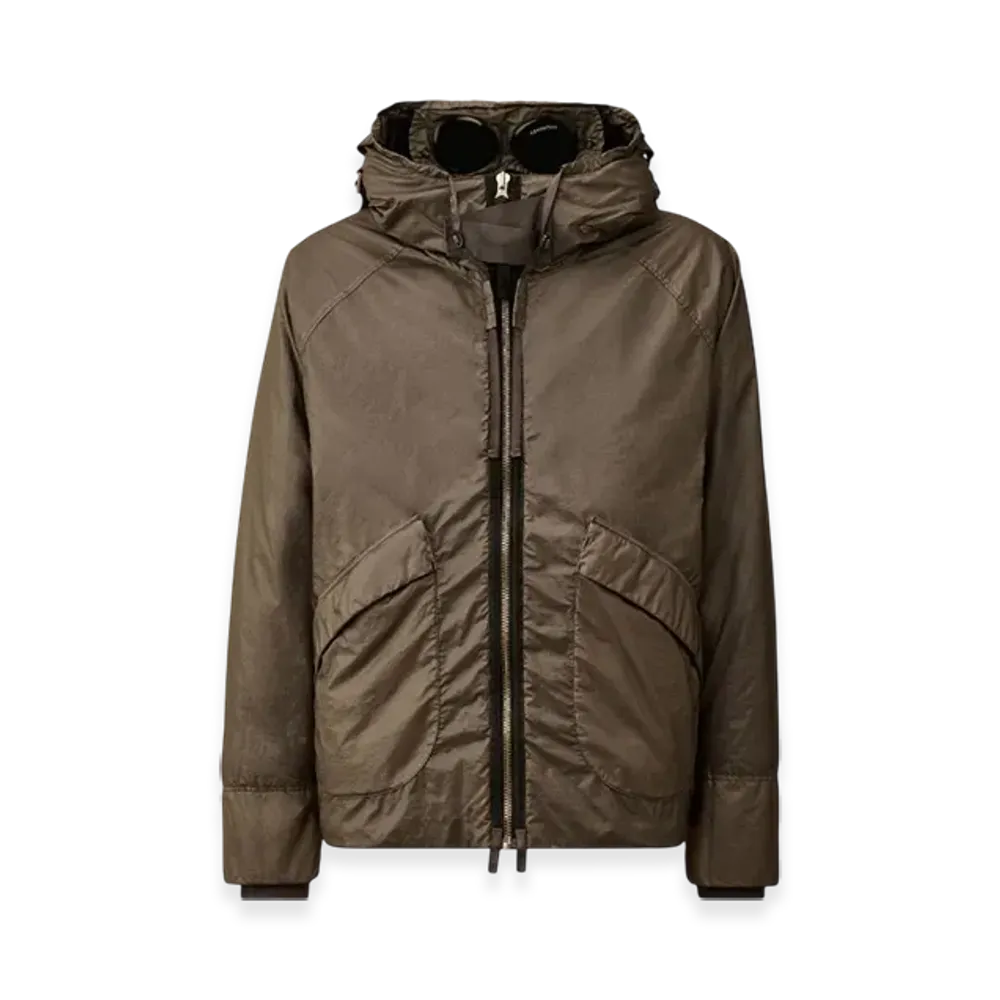 C.P. Company Opal Goggle Down Jacket "Gunmetal Grey"
