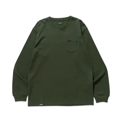 XLARGE LEE L/S POCKET TEE "Olive"