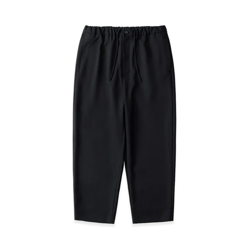 everyone Polyester Twill Easy Slacks "Black"