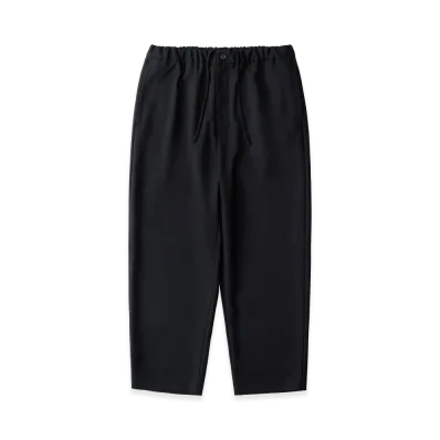 everyone Polyester Twill Easy Slacks "Black"