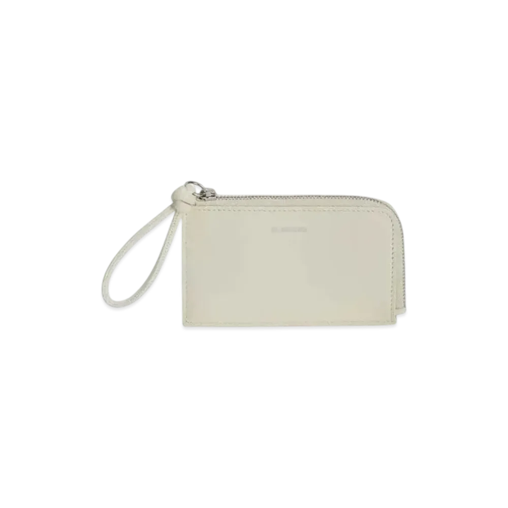 Jil Sander Giro Coin Purse Small "Eggshell"