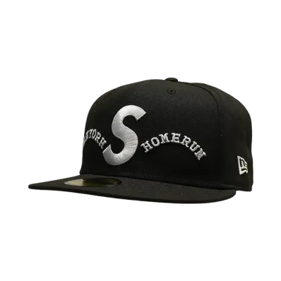 Supreme x Homerun S Logo New Era "Black"