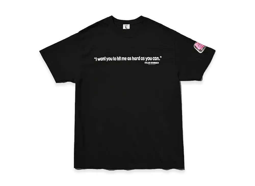 Weber x Fight Club T Shirt (Tyler Durden) "Black"