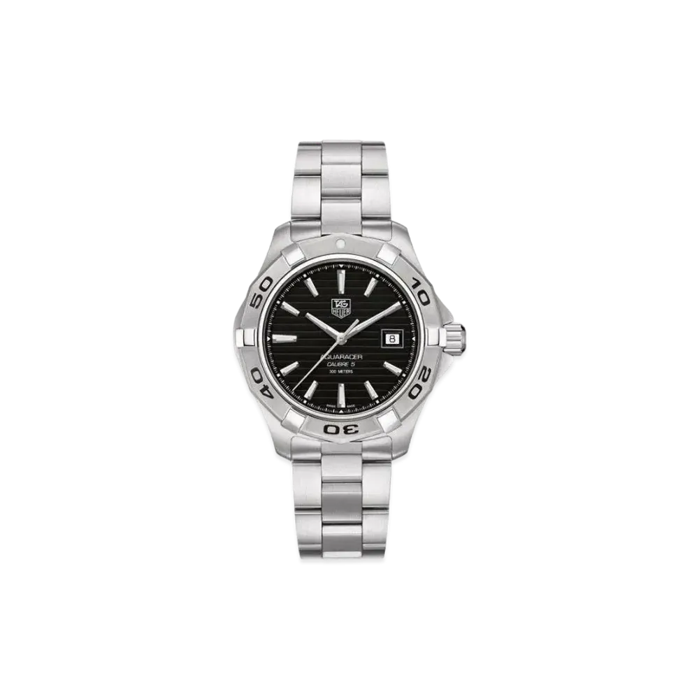 TAG Heuer Aquaracer Automatic Caliber 5 "Black/Stainless Steel/Silver"