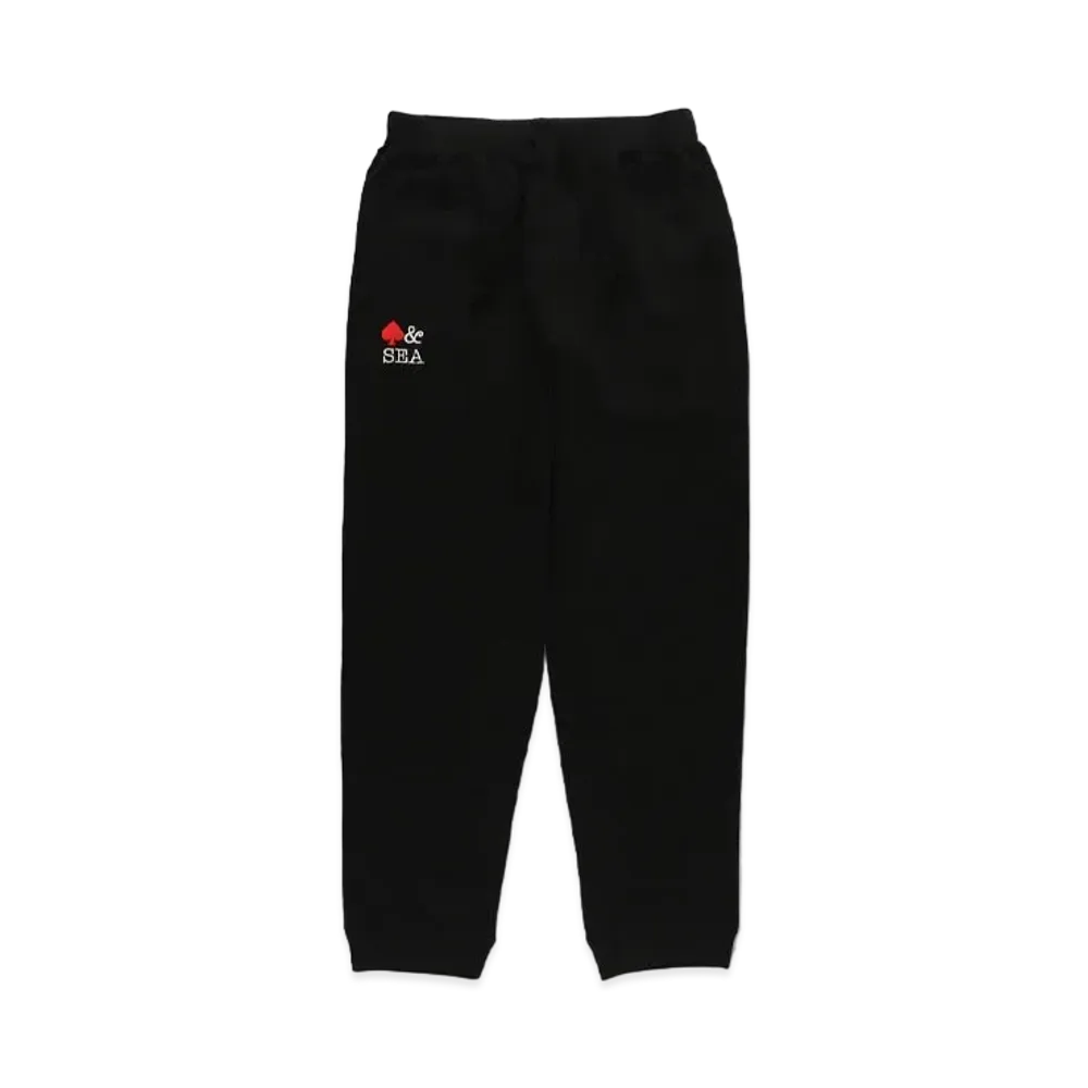 WIND AND SEA Sweat Pant (Spade) "Black"