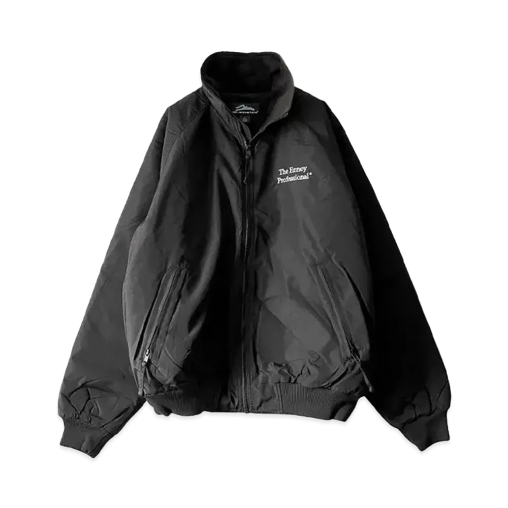 ENNOY Nylon Fleece Blouson "Black"