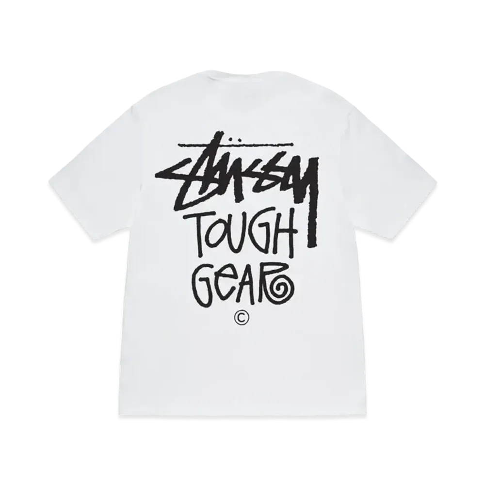 Stussy Tough Gear Tee "White"