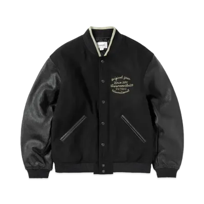 thisisneverthat Ultras Varsity Jacket "Black"