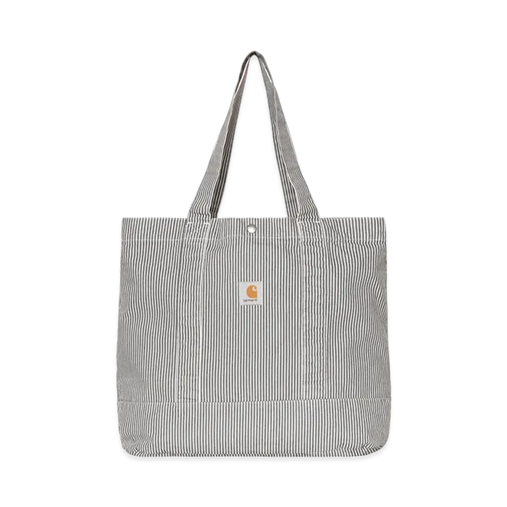 Carhartt WIP Mercer Tote Bag "Mercer Stripe/Graphite/Wax(Stone Washed)"